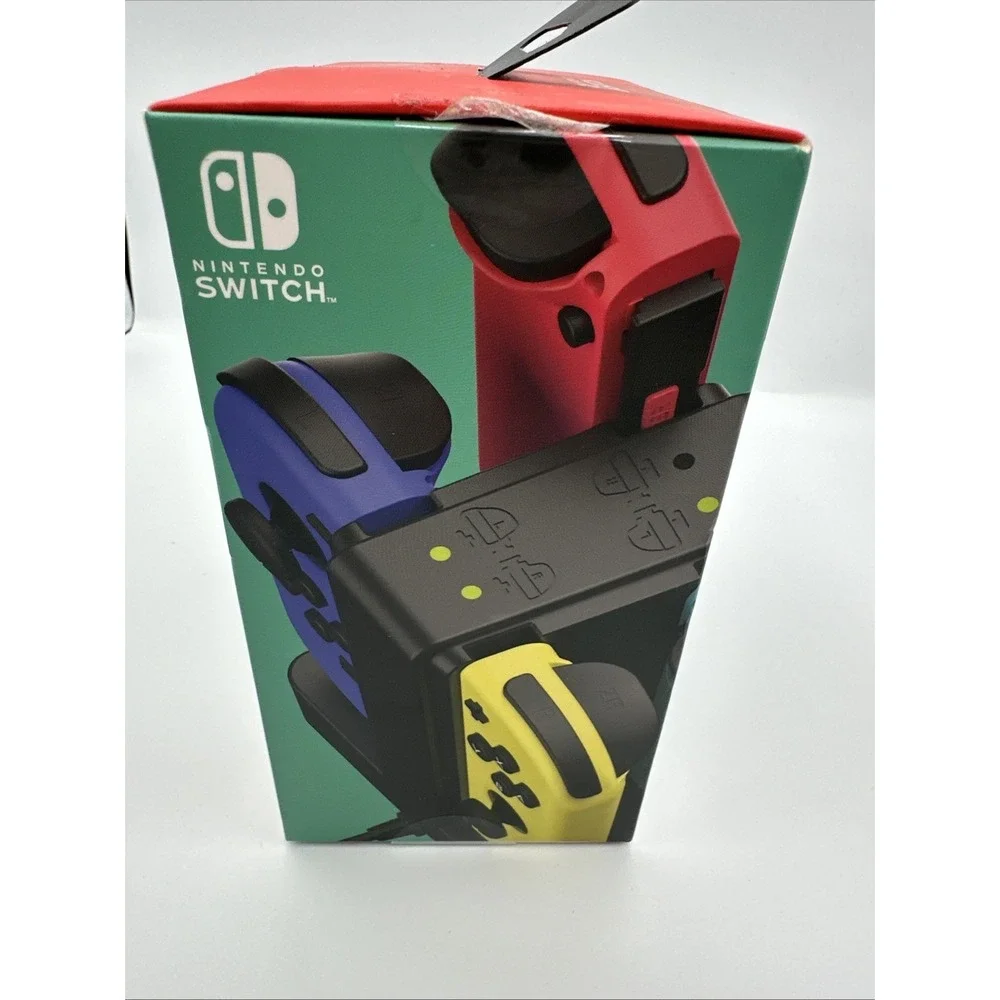 Nintendo Switch Joy-Con Charging Dock PowerA – 4 Controllers Charger Station USB